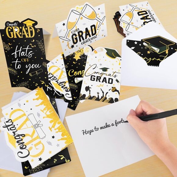 30pc variety Pack Graduation Cards w/ Envelopes DIY Blank Inside Congrats Grad - Picture 2 of 6